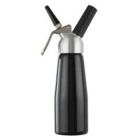 Pro Cream Whipper 1L Black With Metal Head