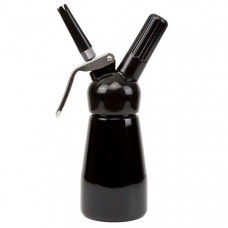 Pro Whip Cream Whipper 250ml Black With Plastic Head